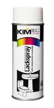 KIM TEC   Краска аэрозольная для керамики и эмали