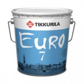 EURO 7 A Краска интерьерная мат. 9л стойкая к мытью