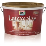 Краска моющаяся латексная LATEXCOLOR  0,9л (6шт) JOBI