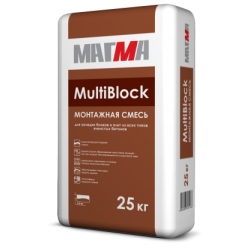МАГМА  Монтажная смесь «MultiBlock» 25 кг