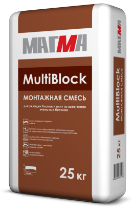 МАГМА  Монтажная смесь «MultiBlock» 25 кг