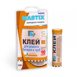 Клей МС 0105 (холодная сварка) для батарей 55гр. в тубе Mastix(48шт)