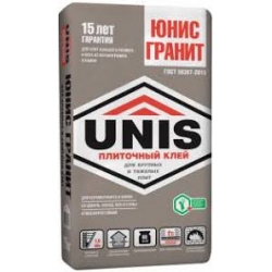Клей плиточный UNIS Гранит  25кг (48шт) серый